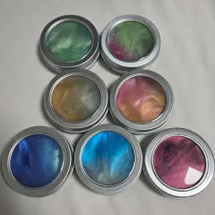 グラデーションパールファーTシャツスライム