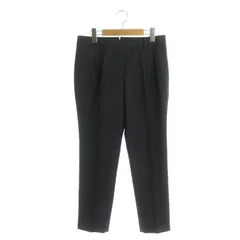 インコテックス INCOTEX スラックスパンツ テーパード ストライプ センタープレス ジッパーフライ ウール 40 紺 ベージュ ネイビー /NR ■OS