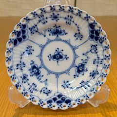 ロイヤルコペンハーゲン ブルーフルーテッド フルレース 豆皿 小皿 XL