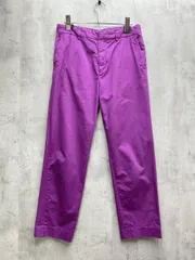 FRAMe WORK フレームワーク ストレッチ スリム テーパード チノ カラーパンツ size40/紫 ■■レディース