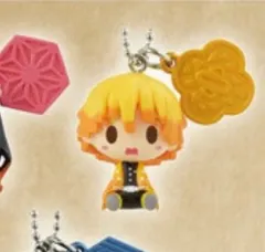 鬼滅の刃 一番くじ ちょこのっこ キーホルダー 我妻 善逸