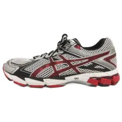 アシックス asics 美品 GT-1000 ランニングシューズ スニーカー TJG697 メッシュ 28cm 黒 ブラック グレー系