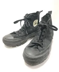 【228123】CONVERSE コンバース  オールスター　サイドゴア　チャンクハイ　スニーカー　サイズ5  ・ ブラック
