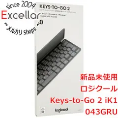 [bn:5] ロジクール　Keys-to-Go 2 iK1043GRU　グラファイト