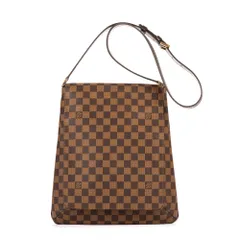 [中古] LOUIS VUITTON ルイヴィトンミュゼット茶色ダミエ エベヌA