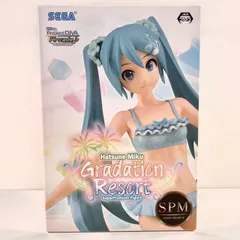 初音ミク フィギュア Project DIVA Arcade Future Tone スーパープレミアムフィギュア “初音ミク－グラデーションリゾート” SEGA セガ