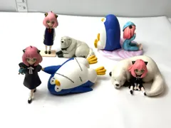 SPY×FAMILY スパイ・ファミリー アーニャ・フォージャー フィギュアセット ペンギン パジャマ 家族写真 ちょこのせフィギュア ボンド・フォージャー 1/16