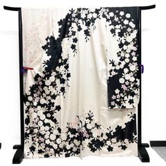 振袖 FINALSTAGE 金彩 銀彩 身丈179cm トールサイズMO3757 - メルカリ