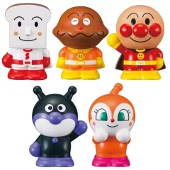 【中古】おもちゃ 指人形シリーズ みんなのヒーローセット 「それいけ!アンパンマン」