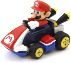 【中古】トイラジ ミニマリオカート マリオ(レッド×ブルー×ホワイト) 「マリオカート」 2.4GHz仕様 [TV019M]