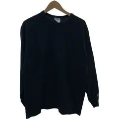 Champion　ロンT　長袖　トップス　クルーネック　無地　アメカジ　古着