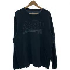 NIKE　ロンT　長袖　トップス　クルーネック　ロゴT　ブランドロゴ　スウッシュ　プリント　オーバーサイズ　スポーツ　古着