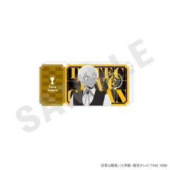 【中古】アクリルスタンド・アクリルパネル 安室透 ペイントラクトシリーズ チケット風アクリルブロック モノクロver. 「名探偵コナン」