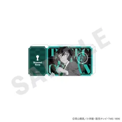【中古】アクリルスタンド・アクリルパネル 世良真純 ペイントラクトシリーズ チケット風アクリルブロック モノクロver. 「名探偵コナン」