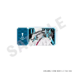 【中古】アクリルスタンド・アクリルパネル 怪盗キッド ペイントラクトシリーズ チケット風アクリルブロック モノクロver. 「名探偵コナン」