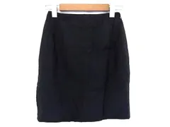 GIANNI VERSACE　ジャンニ ヴェルサーチ ラナ100％ スカート ボトムス 洋服 ブラック系 DJ6116のサムネイル