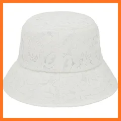 【新品】 [ケークラフト] レディース バケットハット (レース・消臭・速乾・UVカット) [ 423178 ] 帽子 キャップ OW_オフホワイト FR 0