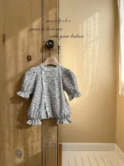 【即納】monbebe 小花柄グローリースーツ