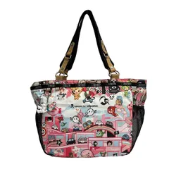 tokidokiforLESPORTSAC(トキドキフォーレスポートサック) ショルダーバッグ - 白×ピンク×マルチ