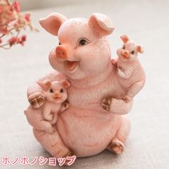 希少/日本未発売】海外ヴィンテージ置物 3 BEACH PIGS 3匹の子豚 