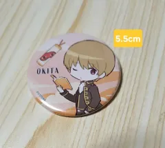 銀魂 沖田 5.5cm 缶バッジ