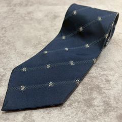 Dominique France】ネクタイ グレー クラウン 最高級 刺繍 ジャガード