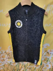 PEARLY GATES ニット ベスト ブラック XS