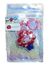 EXPO2025 大阪万博 関西 ミャクミャク　マイメロディ　マイメロ　なりきり　ぷっくり　キーホルダー