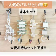 mineco1202様専用　BI92　インコ　ガジガジおもちゃ　サクサクバルサとい