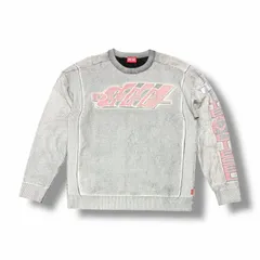 DIESEL K-Oirt コーティングプルオーバースウェット トレーナー ディーゼル ホワイト系 L （6064M）