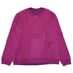 古着 used Tommy Bahama トミーバハマ　長袖ヘンリーネックスウェット　トレーナー　赤　ワインレッド　えんじカラー　