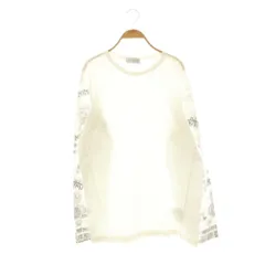 ヨウジヤマモトプールオム YOHJI YAMAMOTO POUR HOMME 22AW LINED PRINT Tシャツ カットソー 3 ホワイト ブラック HE-T77-998 /DO ■OSのサムネイル