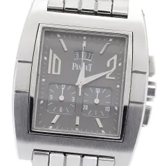 ジャンク ピアジェ PIAGET 27150 アップストリーム クロノグラフ パーペチュアルカレンダー クォーツ メンズ _911342のサムネイル