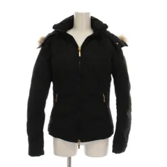 モンクレール MONCLER AMIENS アミアン ダウンジャケット ファー フード付き ジップアップ アウター 00 黒 54153 /YM