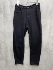 CLASSICAL ELF クラシカルエルフ ハイウエストテーパードヴィンテージジーンズ スキニー デニムパンツ sizeL/黒 ■◆レディース