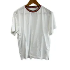 PaulSmith(ポールスミス) 半袖Tシャツ サイズM メンズ美品  白×マルチ