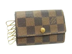 LOUIS VUITTON ルイヴィトン N62630 ダミエ ミュルティクレ6 6連 キーケース 鍵入れ メンズ レディース ブラウン系 DL7362