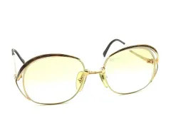 ChristianDior クリスチャンディオール 2145 41 51□17 125 ヴィンテージ 度入り サングラス メガネ 眼鏡 ブラウン系 DL7055