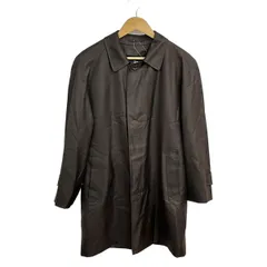 Burberry LONDON(バーバリーロンドン) コート メンズ美品  - ダークブラウン 長袖/秋/冬