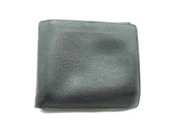 PRADA プラダ サフィアーノレザー 二つ折り 財布 ウォレット 札入れ 小銭入れ カード入れ メンズ ブラック系 DL6861