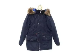 Abercrombie & Fitch アバクロンビー&フィッチ ポリエステル×コットン ダウンジャケット アウター サイズ S  洋服 ネイビー系 DL6432