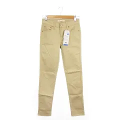 リーバイス Levi's borrowed from the boys スキニーパンツ ストレッチ W24 L30 ベージュ /AH29 ■GY61