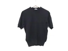 ChristianDior ディオール ウール100％ 半袖 ニット トップス 表記サイズ 38 洋服 レディース ブラック系 DL6196のサムネイル