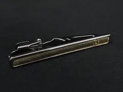 ■美品■ ChristianDior クリスチャンディオール タイクリップ ネクタイピン アクセサリー  ビジネス 紳士 メンズ シルバー系 DL6166