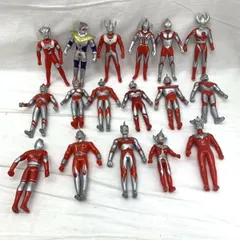 【中古】EC)現状品)ウルトラマンミニソフビ 15体セット[91]