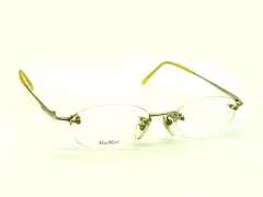 Max Mara マックスマーラ メガネ 眼鏡 めがね レディース ゴールド系 DL3989のサムネイル