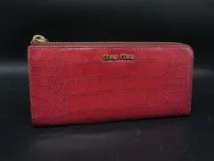 2026年最新】ミュウミュウ 財布 クロコの人気アイテム - メルカリ