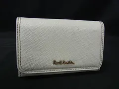 Paul Smith ポールスミス レザー カードケース カード入れ 名刺入れ マルチケース レディース ホワイト系 DL4175