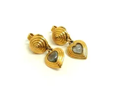 NINA RICCI ニナリッチ ハート クリップ式 イヤリング アクセサリー レディース ゴールド系 DL4231