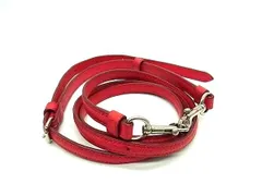 COACH コーチ レザー バッグ用 ショルダーストラップ 斜め掛け 肩掛け レディース レッド系 DL3482